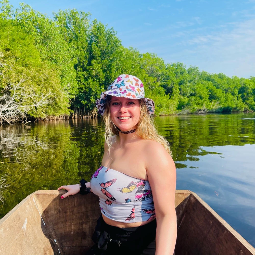 Butterfly Print Tube Top🦋💖 - Picture 8 of 10